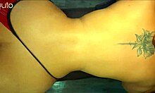 the chubby woman argued with her cuckolded husband at the company's end-of-year party and left with another man for creampie