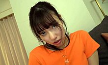 Japanese baseball fan babe innocent look hides pervert pov sex part 1