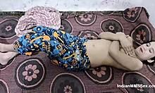 Desi Bhabhi's Quick Bedtime Fuck Ends In Hot Creampie Blast!