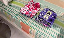 Padrastro rubs stepdaughter's panties on cock before bending her over for rough doggystyle creampie