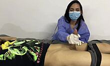 couldn't resist patient's throbbing cock temptation