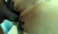 she couldn't wait through the cleaning frenzy and fucked the naughty guy who shoved his huge cock straight into her pussy right there