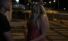 bound teen left alone teases desperately on webcam