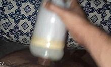 moroccan arab guy wanks huge monster cock homemade pov