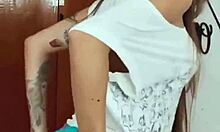 Brazilian teen babes shake big asses dancing funk in panties only