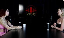 Naughty interview reveals Milena Moreau's wild swinger secrets on sheer red