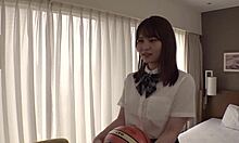 little bro i came to support you but you creampied this cute japanese beauty instead