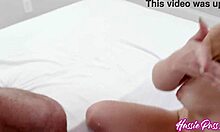 19-year-old cutie Sissy Moore bares it all first scene deepthroat with Max Cartel