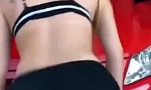 Brazilian teen babes shake big asses dancing funk in panties only