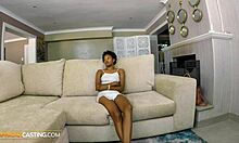 amateur african model turns slutty and rough with black cock!