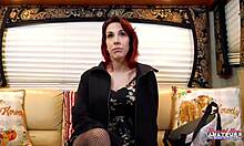 oh man i love watching curvy redhead scarlett foxx take that sloppy deepthroat gagging on cock then get pounded intense doggystyle