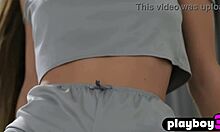 Petite Big Tits Teen Gloria Sol Strips Lingerie Posing Naked Seductively!