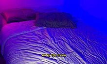 Stepmom sneaks into stepson's bed for taboo lingerie fuck with huge cock