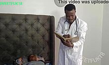 This hot doctor rips clothes and handles my young pussy with huge black cock daily