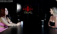 Naughty interview reveals Milena Moreau's wild swinger secrets on sheer red