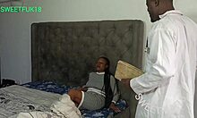 This hot doctor rips clothes and handles my young pussy with huge black cock daily