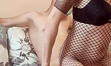 oh man my skinny milf wife looks so hot in stockings bodysuit closeup no makeup