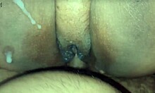 Chubby believer babe rides raw cock without condom