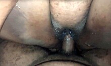 Chubby believer babe rides raw cock without condom