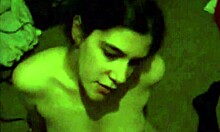 Girlfriend Poses Sexy Then Sucks Glasses Cock