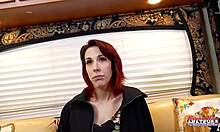 oh man i love watching curvy redhead scarlett foxx take that sloppy deepthroat gagging on cock then get pounded intense doggystyle