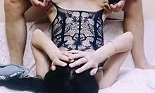 rough milf couple pounds pussy with intense cunilingus