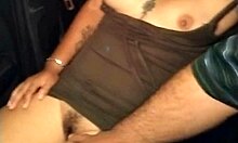 Sexy mexican latina tattooed whore groped publicly in uber