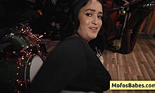 watch busty nia bleu get fucked by brett while band plays