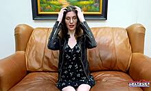 skinny nerd hazel o'connor rims juicy cock then deepthroats to ass to mouth