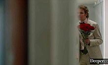 Deeper bbc hungry blonde amber moore cucks boyfriend deepthroat cowgirl doggystyle hairy lick