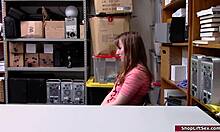 Babe Seduces Guard For Release