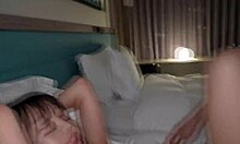 part 2 this eager bald pussy babe handjobs me hard squirts from fingering then sweet bath fuck toy clit piston missionary!