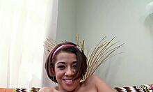 Slim Saggy Tits Stepmom Caught Porn Seduced Big Dick Boy Hard Fuck Pierced Tight Pussy