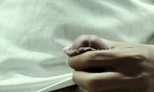 bold whatsapp sex call explodes with filipina handjob facial cumshot