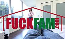 Keisha Grey bends over for stepdad's big cock in taboo family deal arrangement