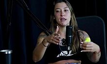 Naughty interview explodes with damiana's wild granny moai putaria part 2!