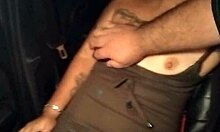 Sexy mexican latina tattooed whore groped publicly in uber