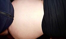 Fat Secretary's Huge Ass Takes Tiny Dick In Close-Up Pov