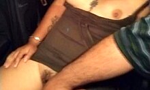 Sexy mexican latina tattooed whore groped publicly in uber