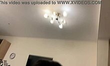 hot milf sucks stepson closeup handjob blowjob garage facial