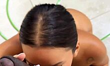 japanese college girl sucks big black cock creampie in car wash