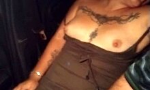 Sexy mexican latina tattooed whore groped publicly in uber