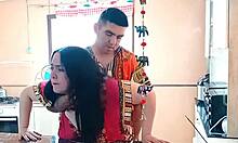 Stepmom's Forbidden Kitchen Thrill Fills Her with Ecstasy