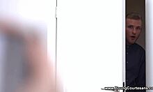 blonde kira viburn slurps cock then takes deep anal pounding 😍🔥