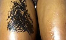 wanna feel her thighs squeeze while i handjob finger fuck her ebony curves?