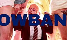 posh redhead student 😍 tells you exactly how to wank and cum hard for her commands