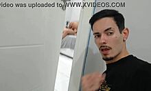 caught flashing by husband's friend at wild swinger party