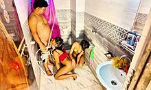 Uttaran20 Petite Threesome Bent Over Doggystyle Face Fucking Squirting Facial Cumshot