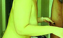 Pretty asian babe's juicy lips stretched around monster cock before massive facial blast