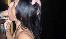 🤯 swung by swingers house and slurped tons of cocks while hubby filmed 👅